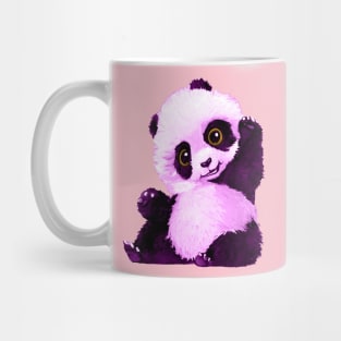 Happy Baby Panda Pink Mug